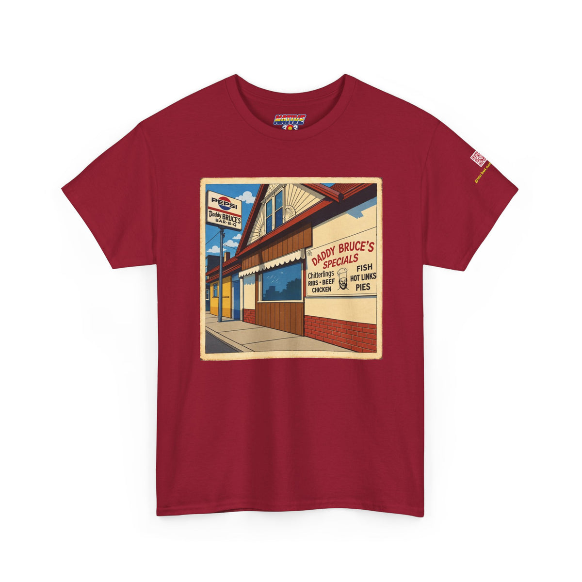 Daddy Bruce's BBQ - vintage Metro Denver gear