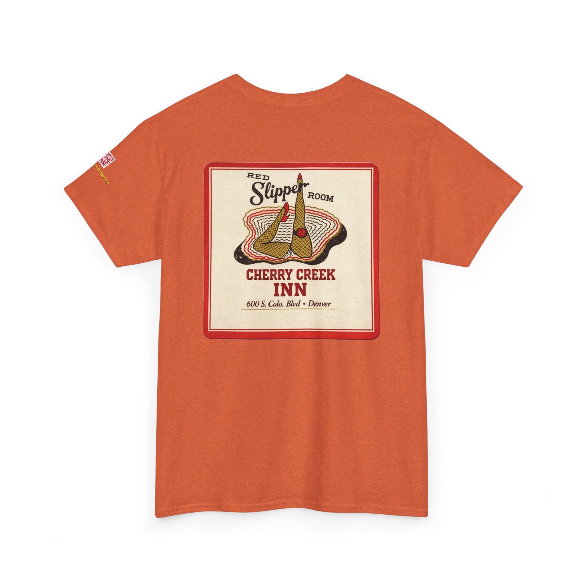 CHERRY CREEK INN - RED SLIPPER - vintage Denver gear