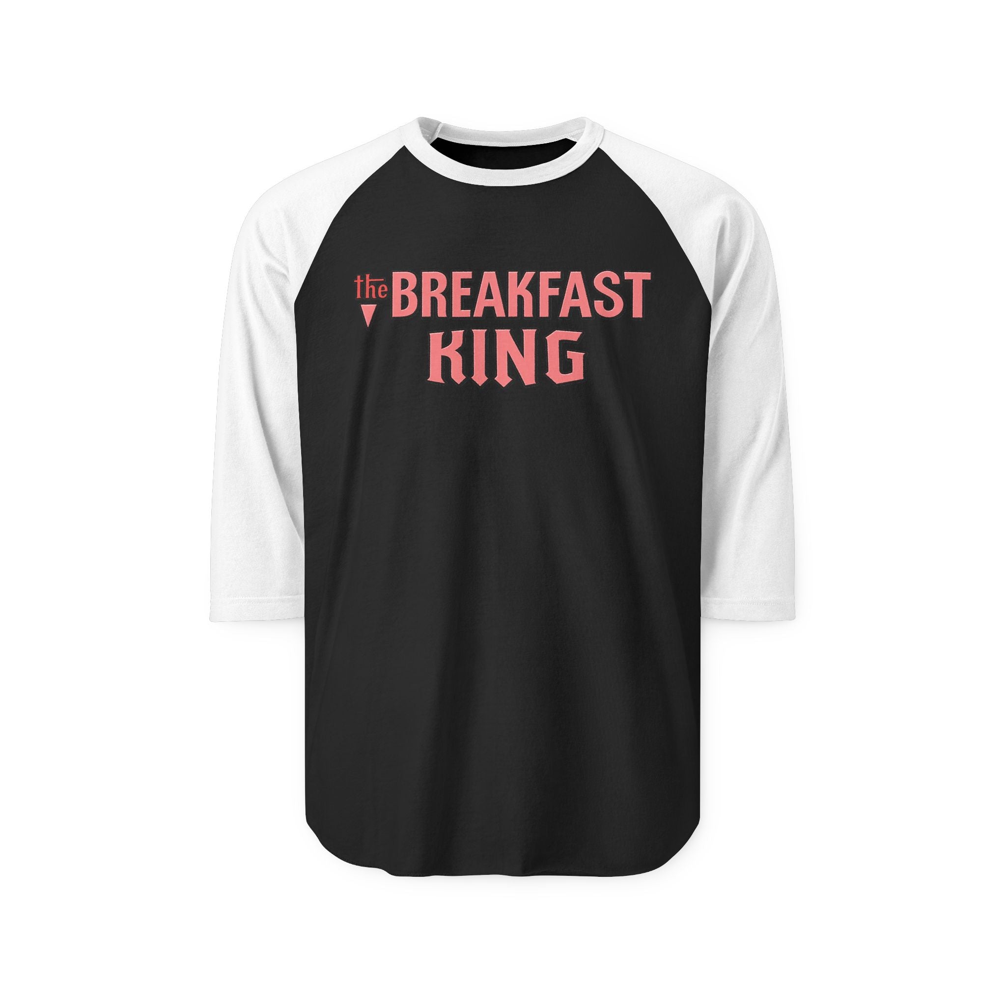 BREAKFAST KING | Retro Baseball Tee