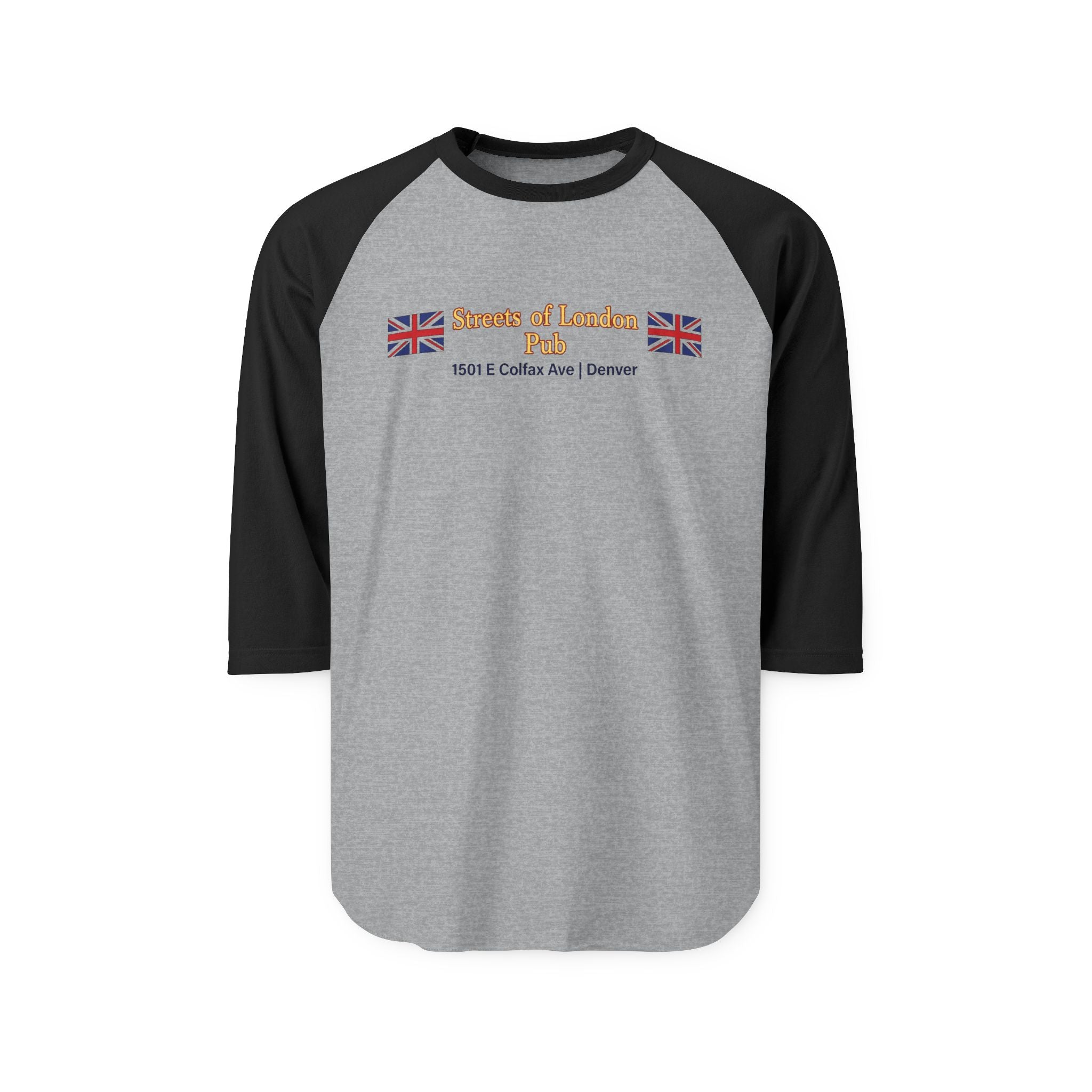 STREETS OF LONDON PUB | Vintage Denver Retro Baseball Tee