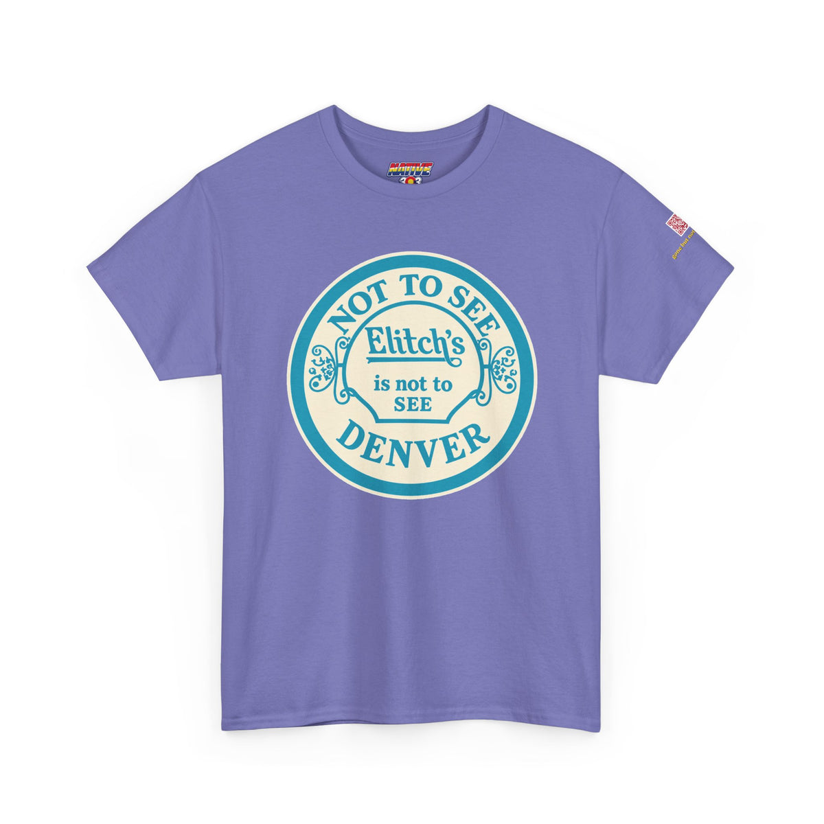 Elitch Gardens TURQUOISE- vintage Denver gear