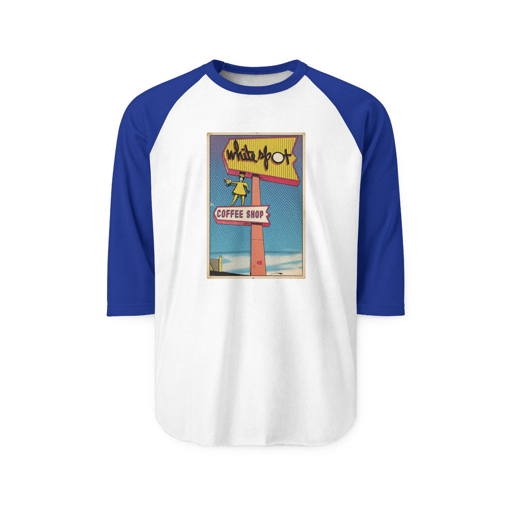 WHITE SPOT SIGN | Retro Baseball Tee