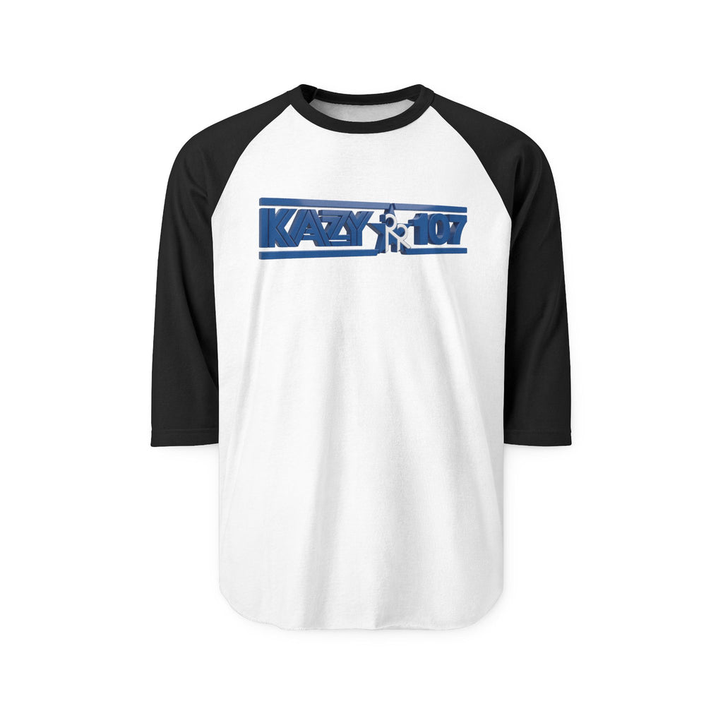 107FM KAZY | Retro Baseball Tee