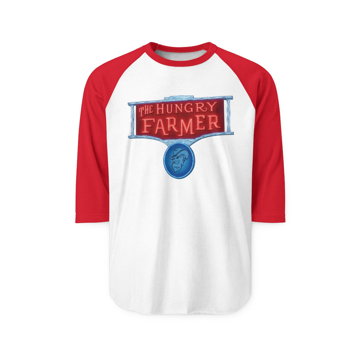 HUNGRY FARMER RESTAURANT | Retro Baseball Tee