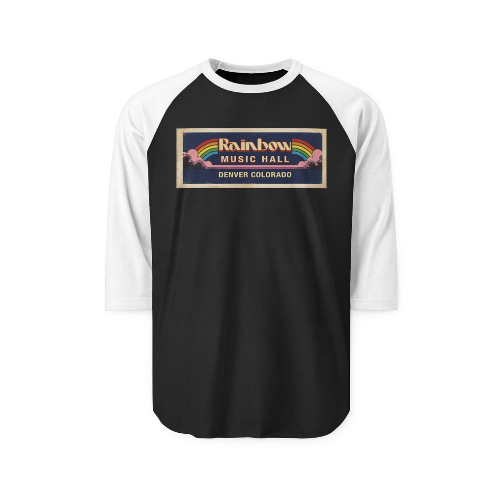 RAINBOW MUSIC HALL | Retro Baseball Tee