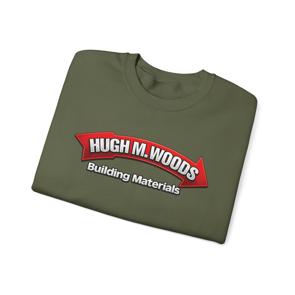 Hugh M Woods logo | Native303 Sweatshirt