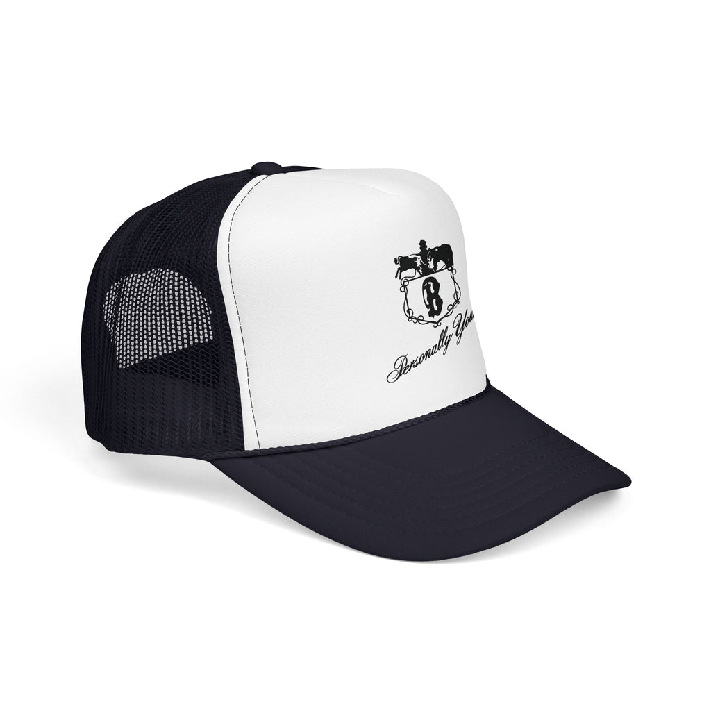 Broker Restaurant Trucker Hat — Vintage Sailboat Foam Cap