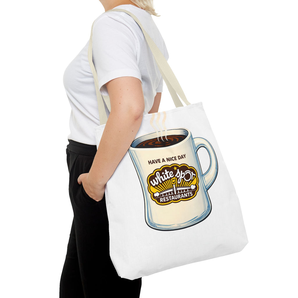 White Spot Mug Tote