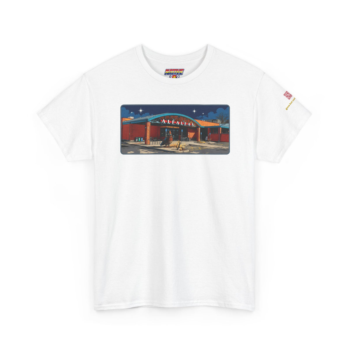 Alfalfa's Grocery Store night scene - vintage Metro Denver gear