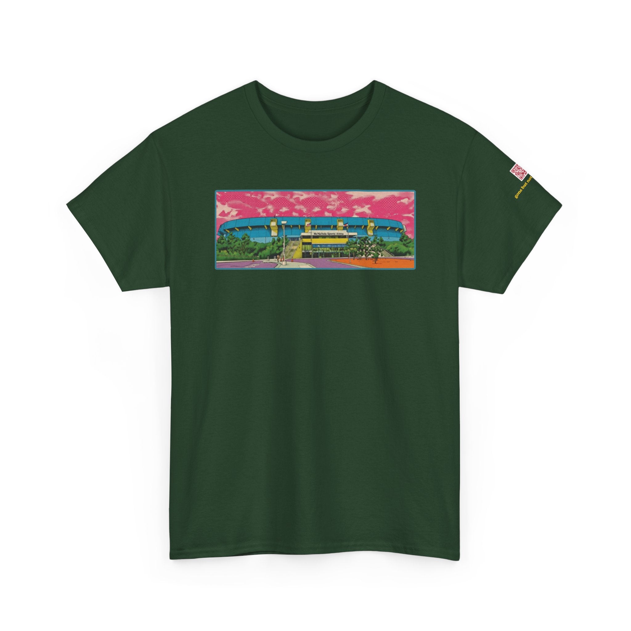 McNichols Arena - retro pop-art imagining - vintage Denver gear