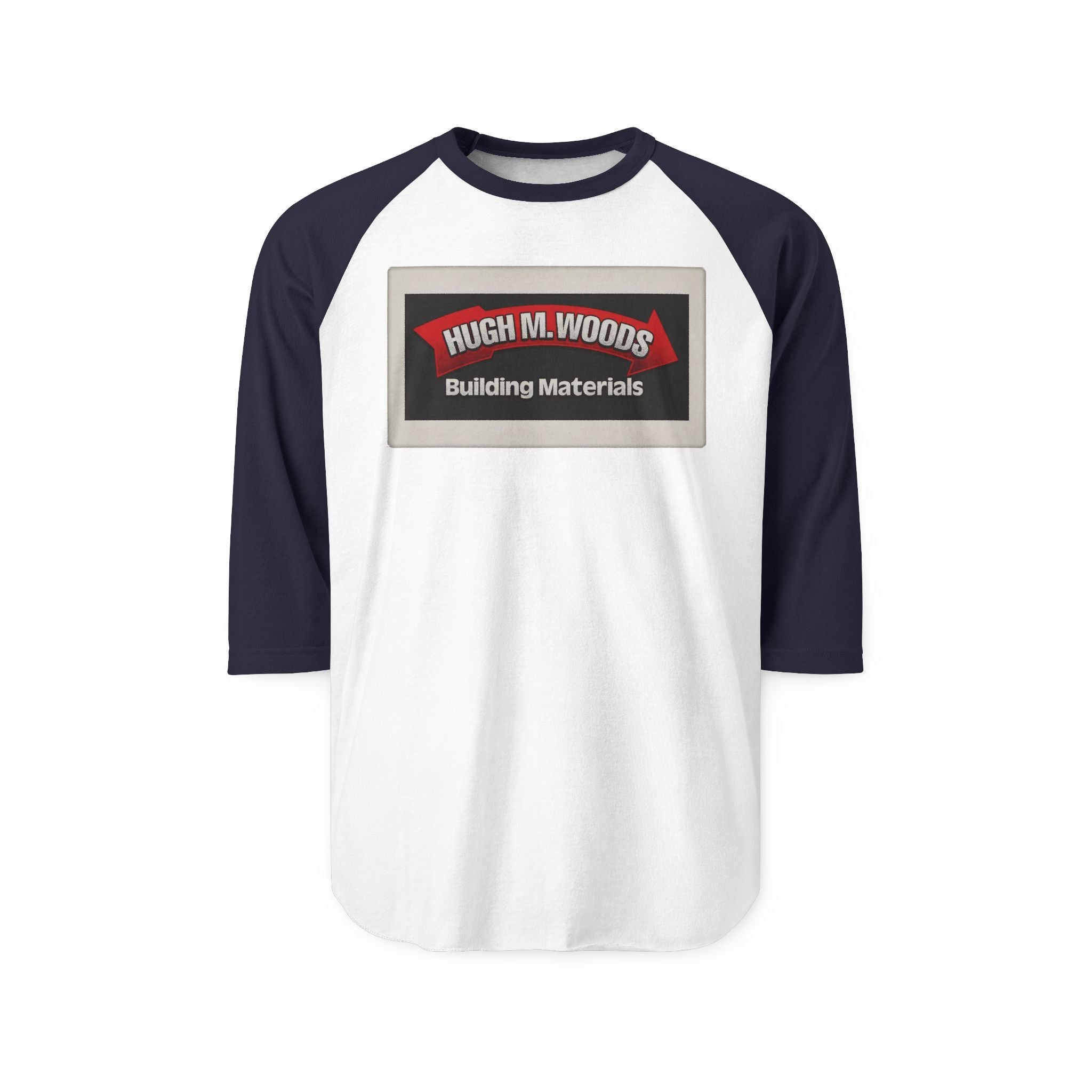 HUGH M WOODS | Retro Baseball Tee