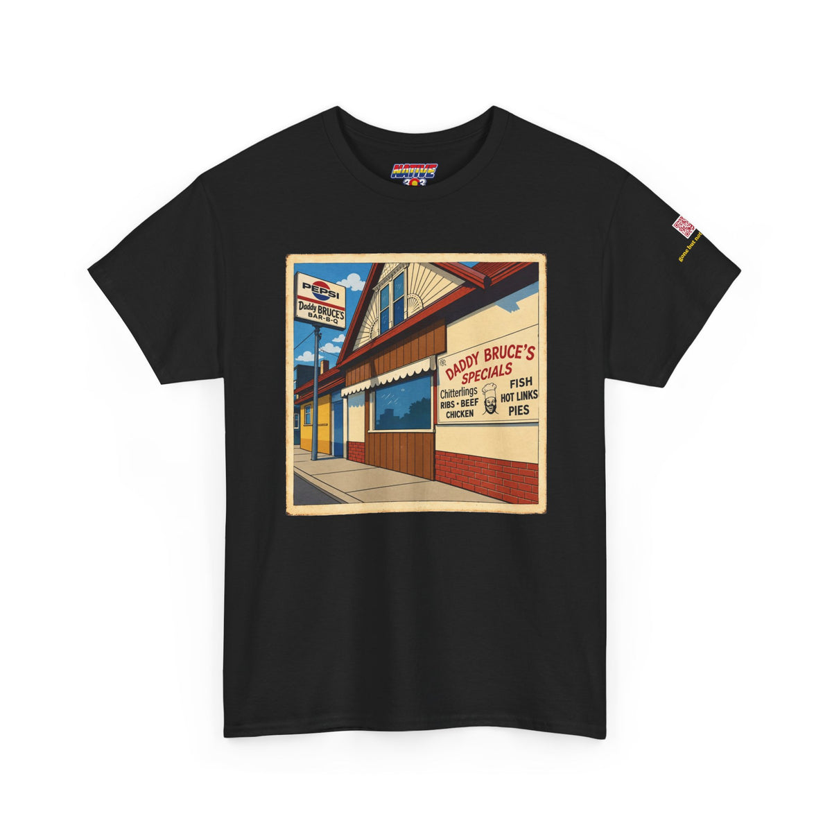 Daddy Bruce's BBQ - vintage Metro Denver gear