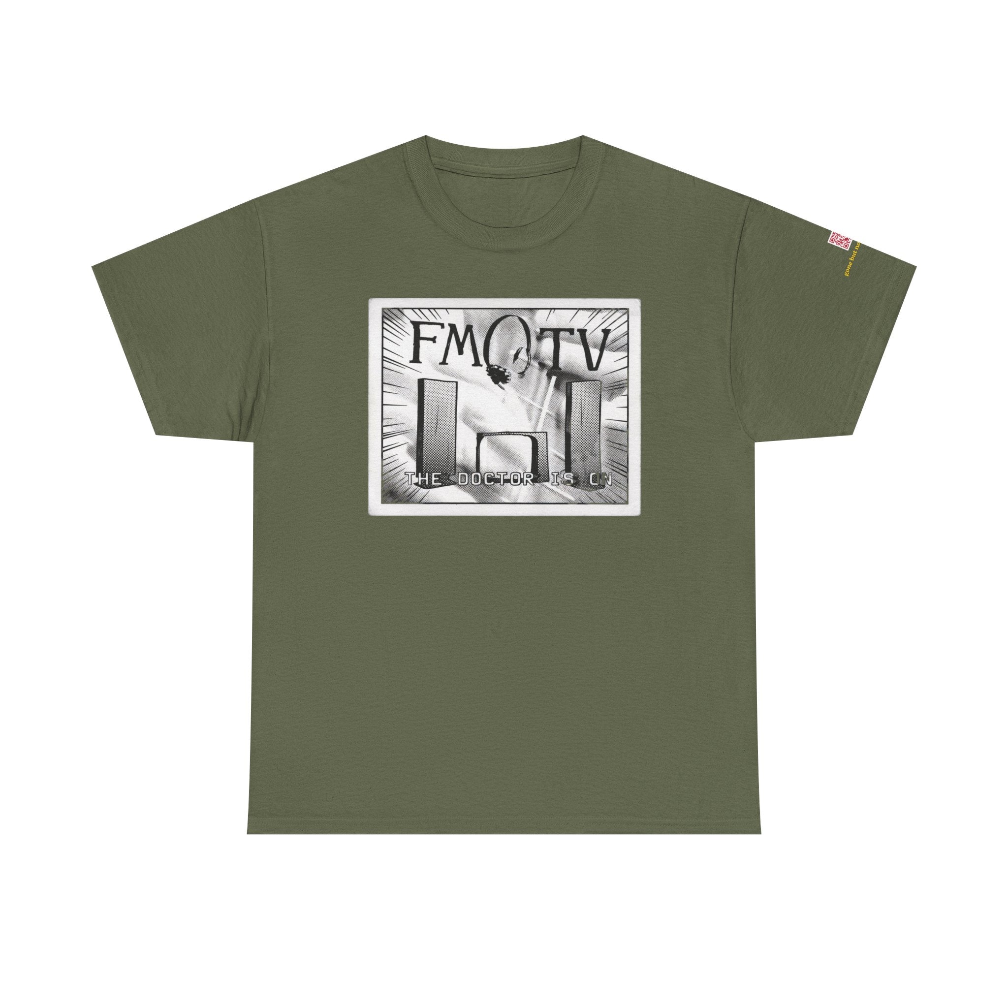 FM/TV (B/W comic style) - vintage Denver gear