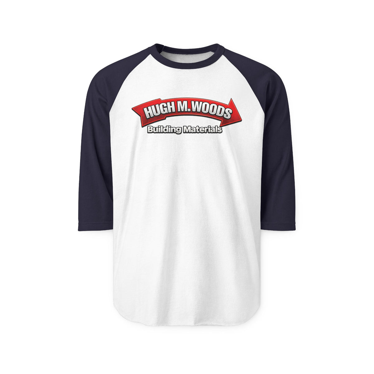 HUGH M WOODS | Retro Baseball Tee