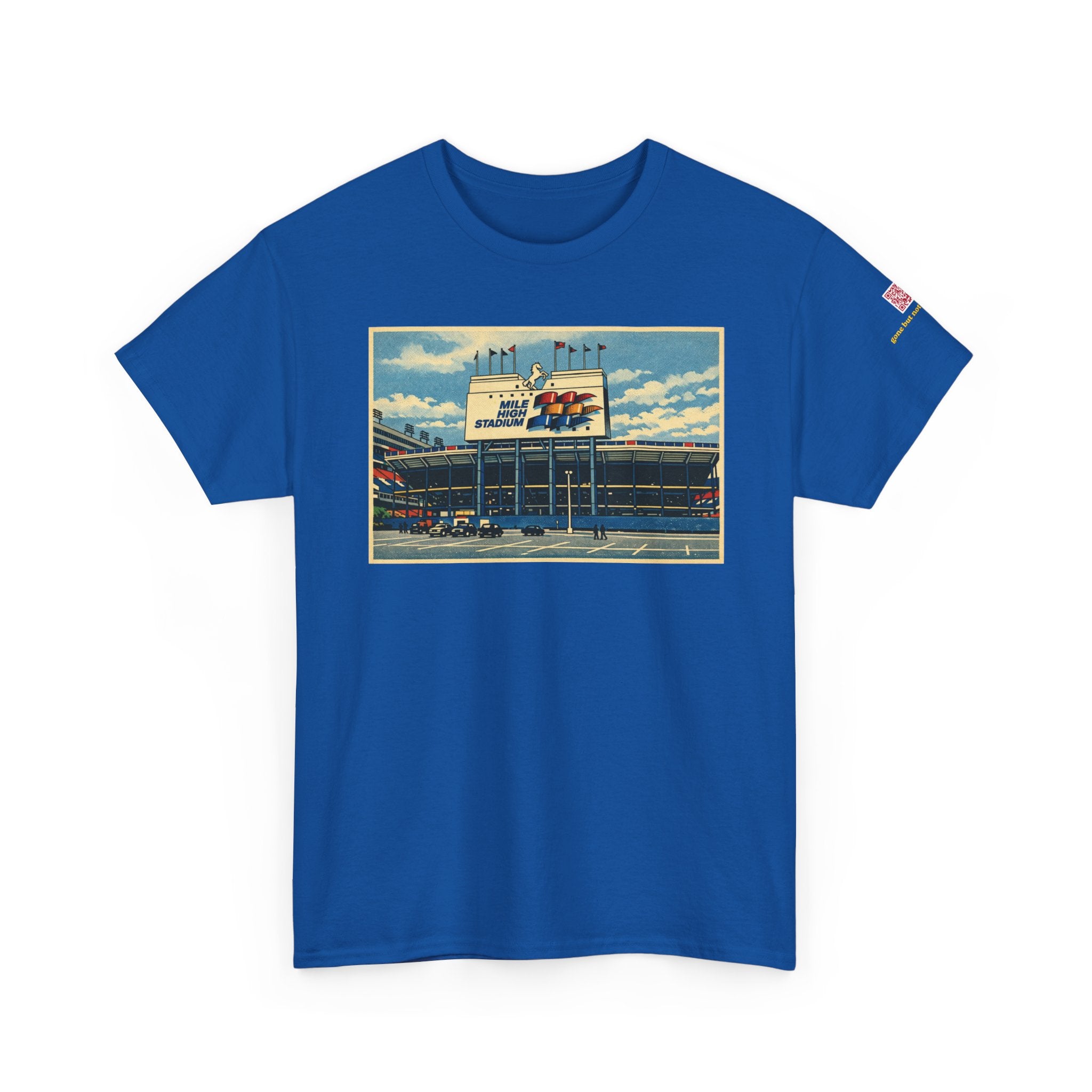 Mile High Stadium - retro pop-art imagining - vintage Denver gear