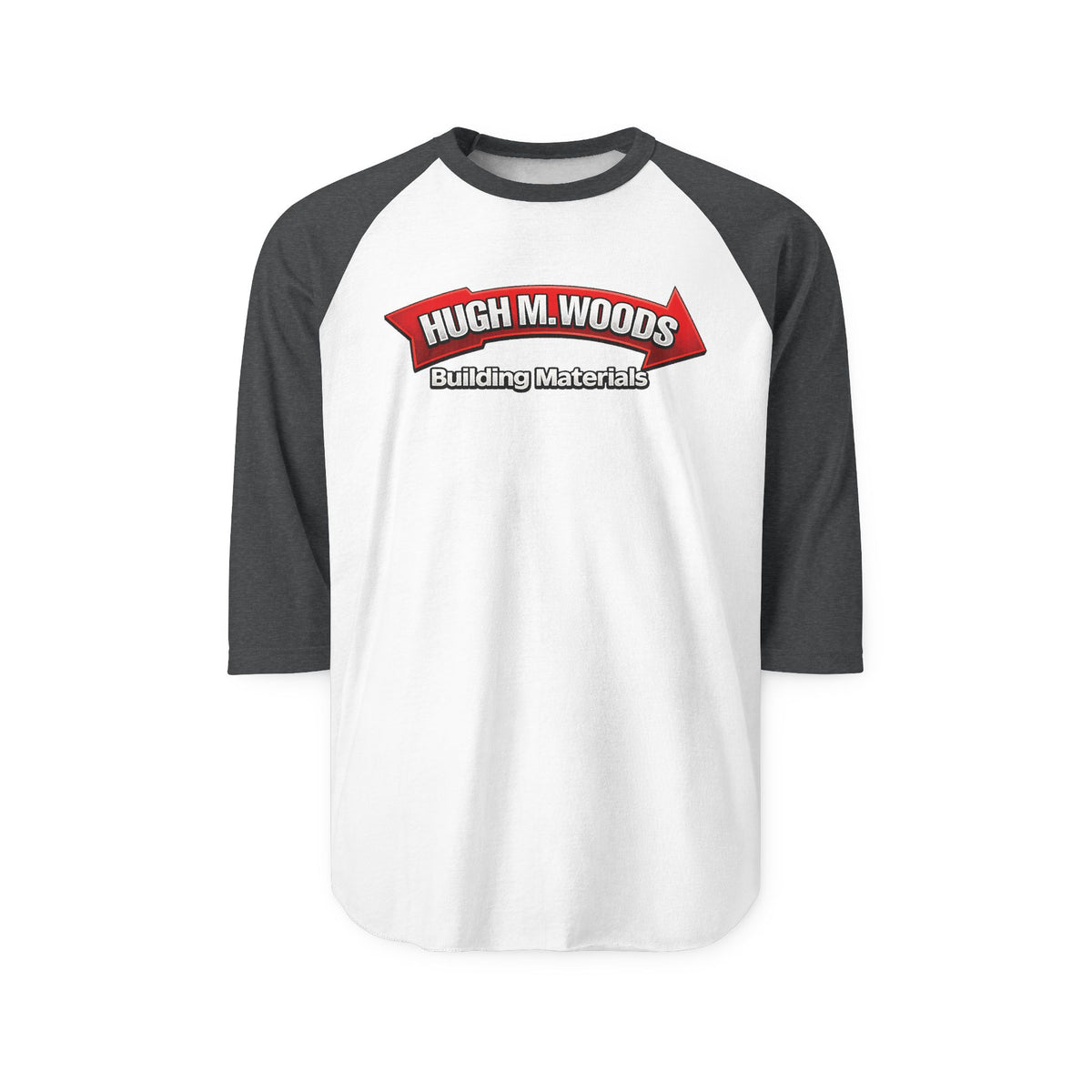 HUGH M WOODS | Retro Baseball Tee