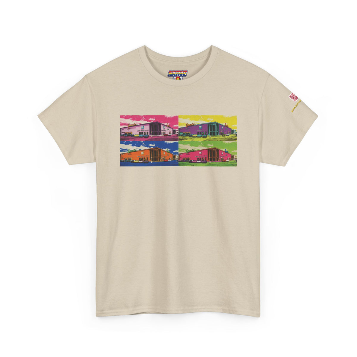 Cinderella City pop-art collage - vintage Denver gear