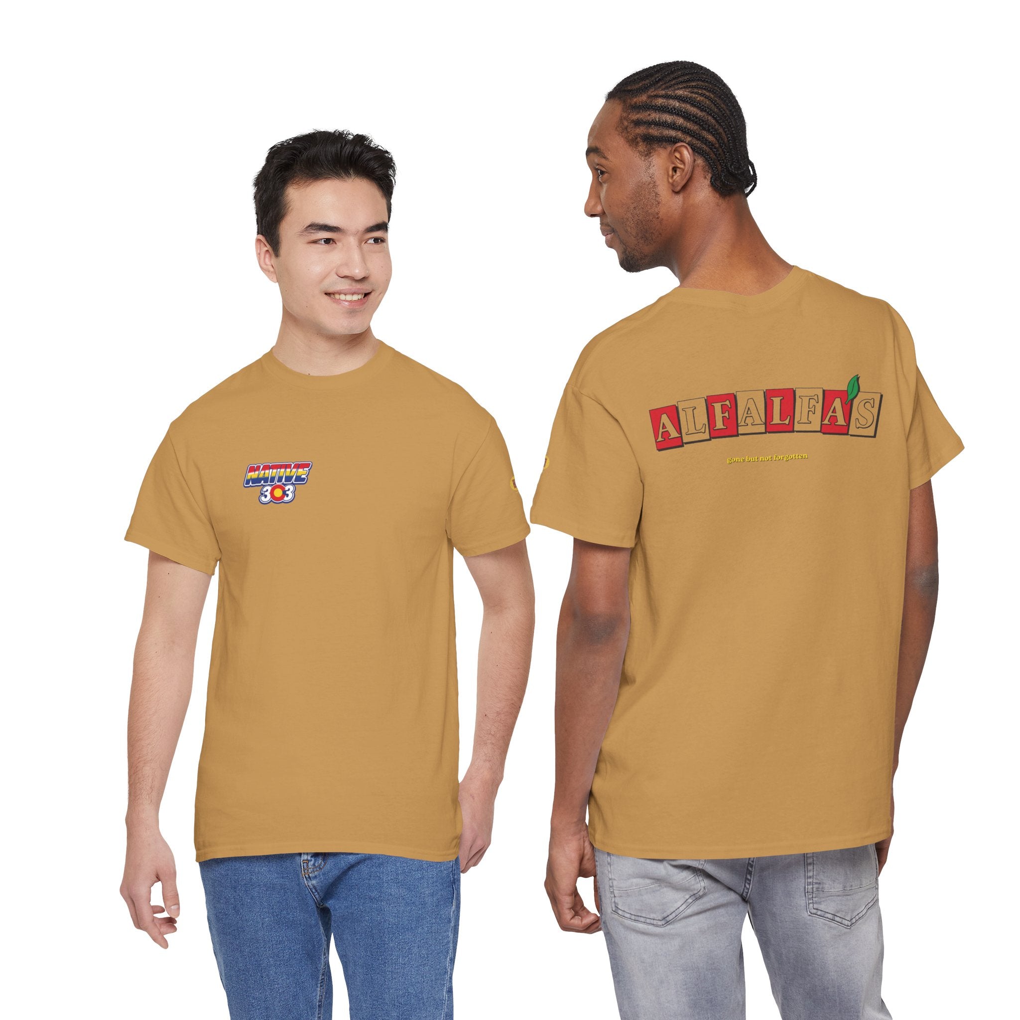 ALFALFA'S LOGO - vintage Denver gear