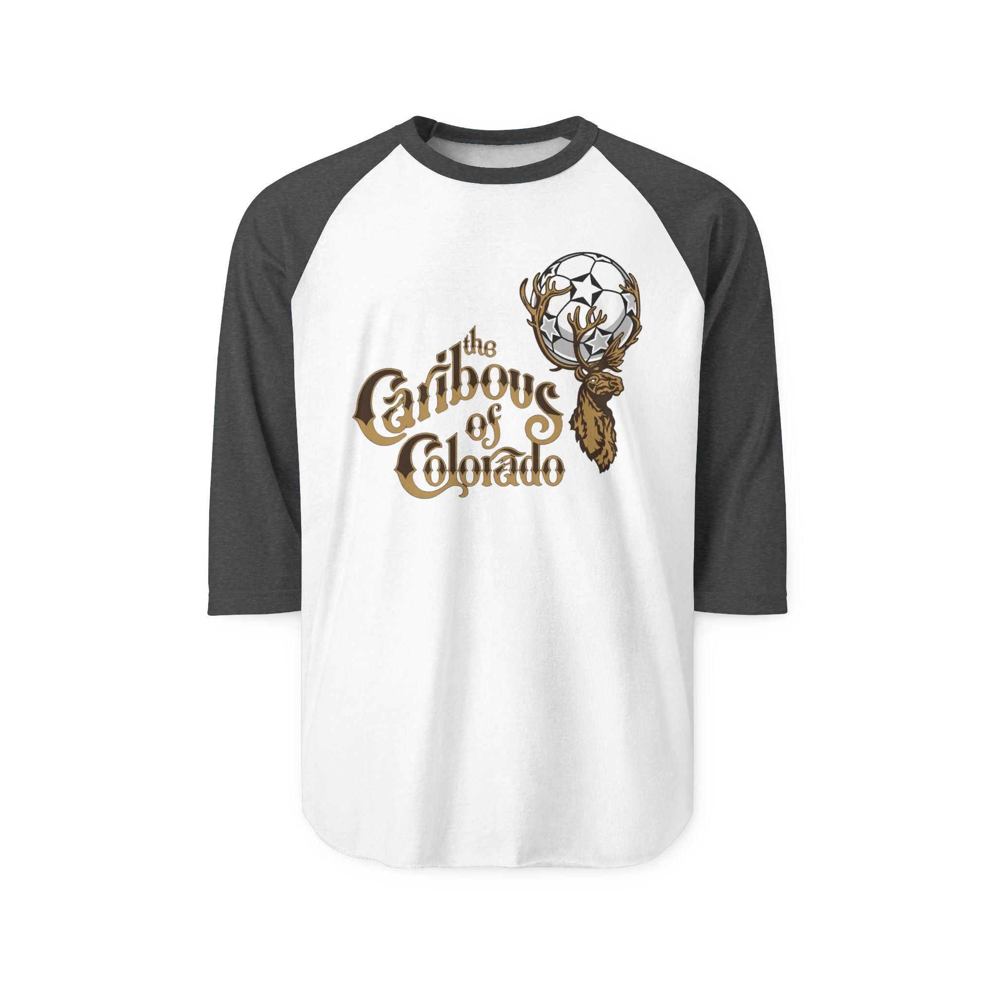 CARIBOU | Vintge Denver Retro Baseball Tee