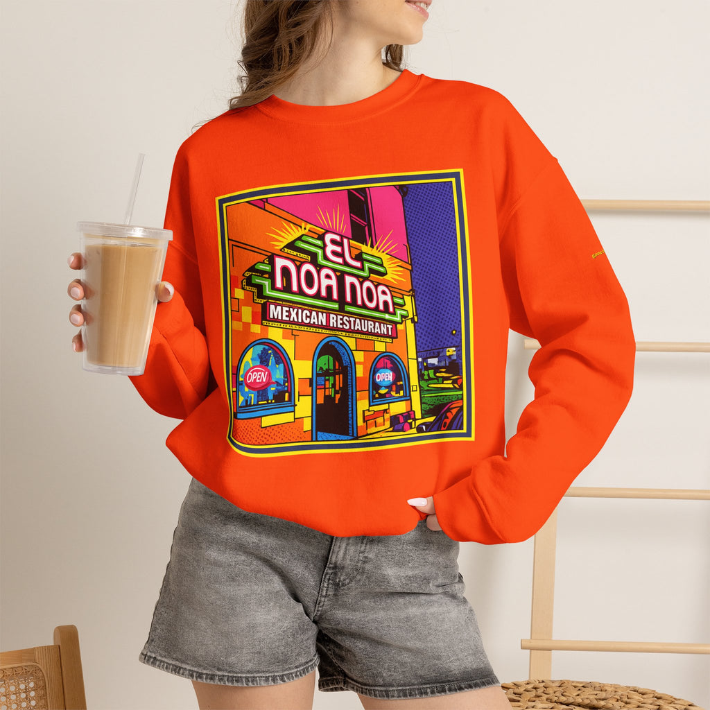 El Noa Noa Mexican restaurant (neon) | Native303 Sweatshirt