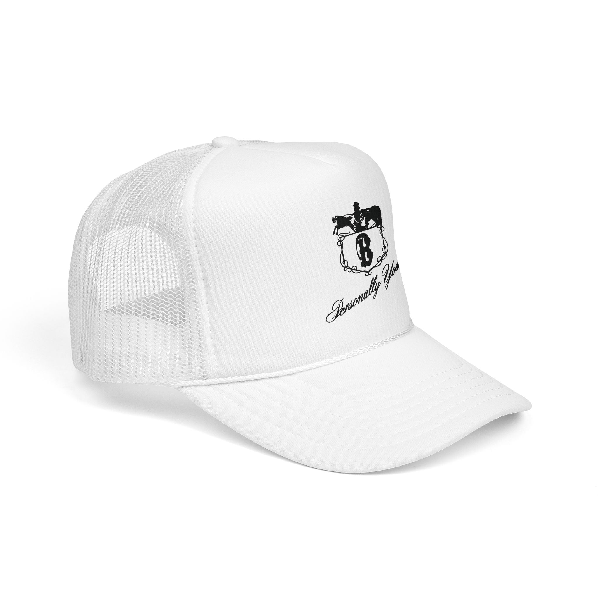 Broker Restaurant Trucker Hat — Vintage Sailboat Foam Cap