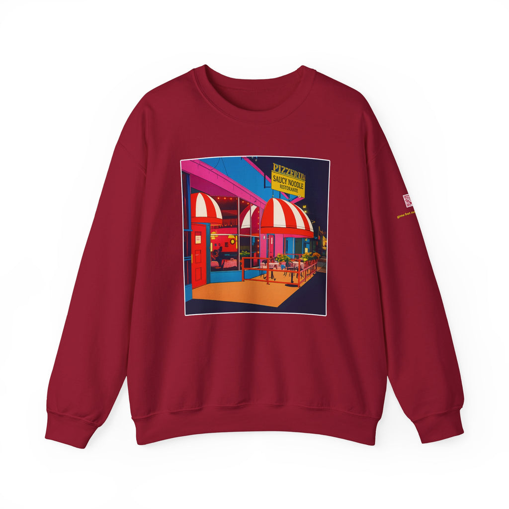 Saucy Noodle pop art comics style  | Native303 Sweatshirt