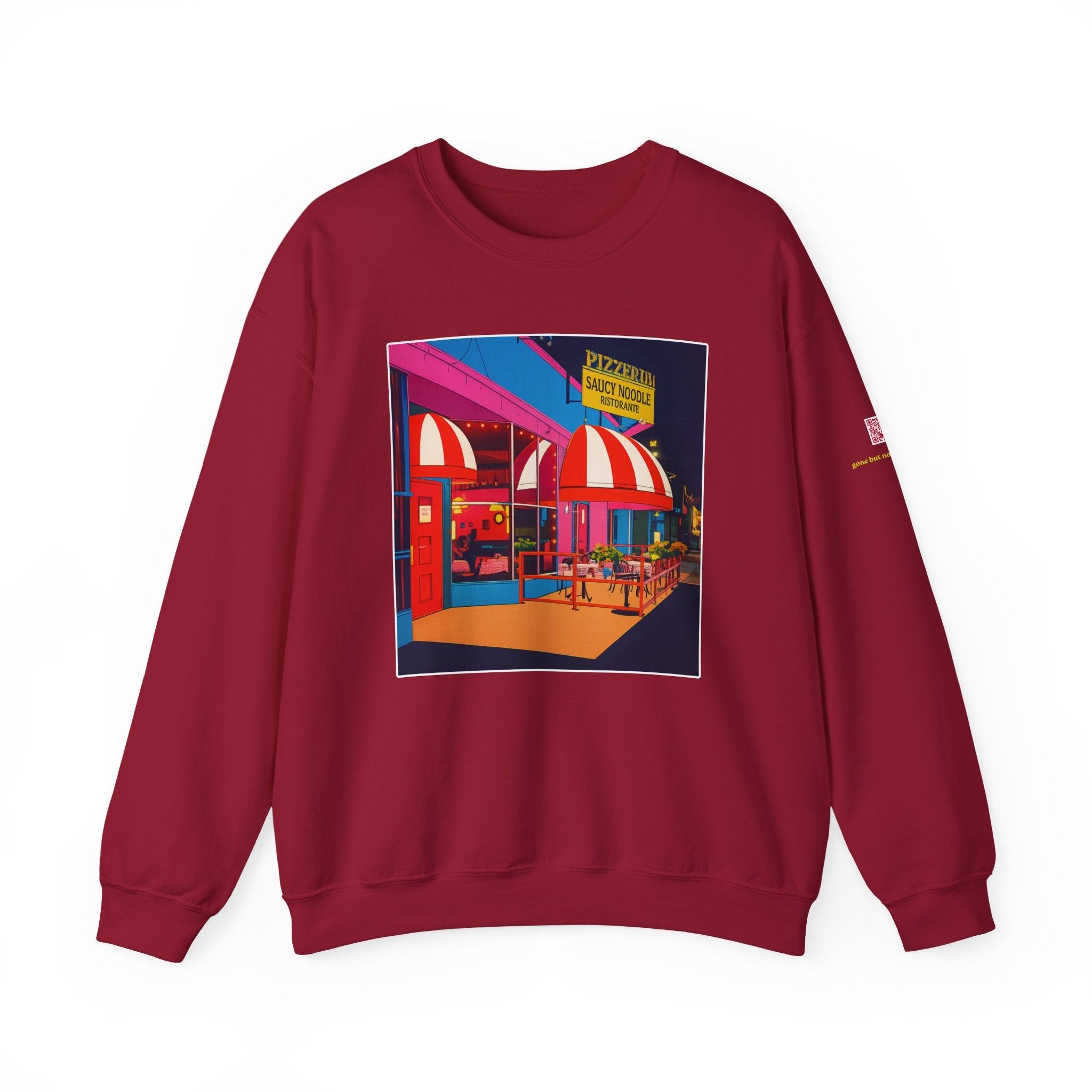Saucy Noodle pop art comics style  | Native303 Sweatshirt