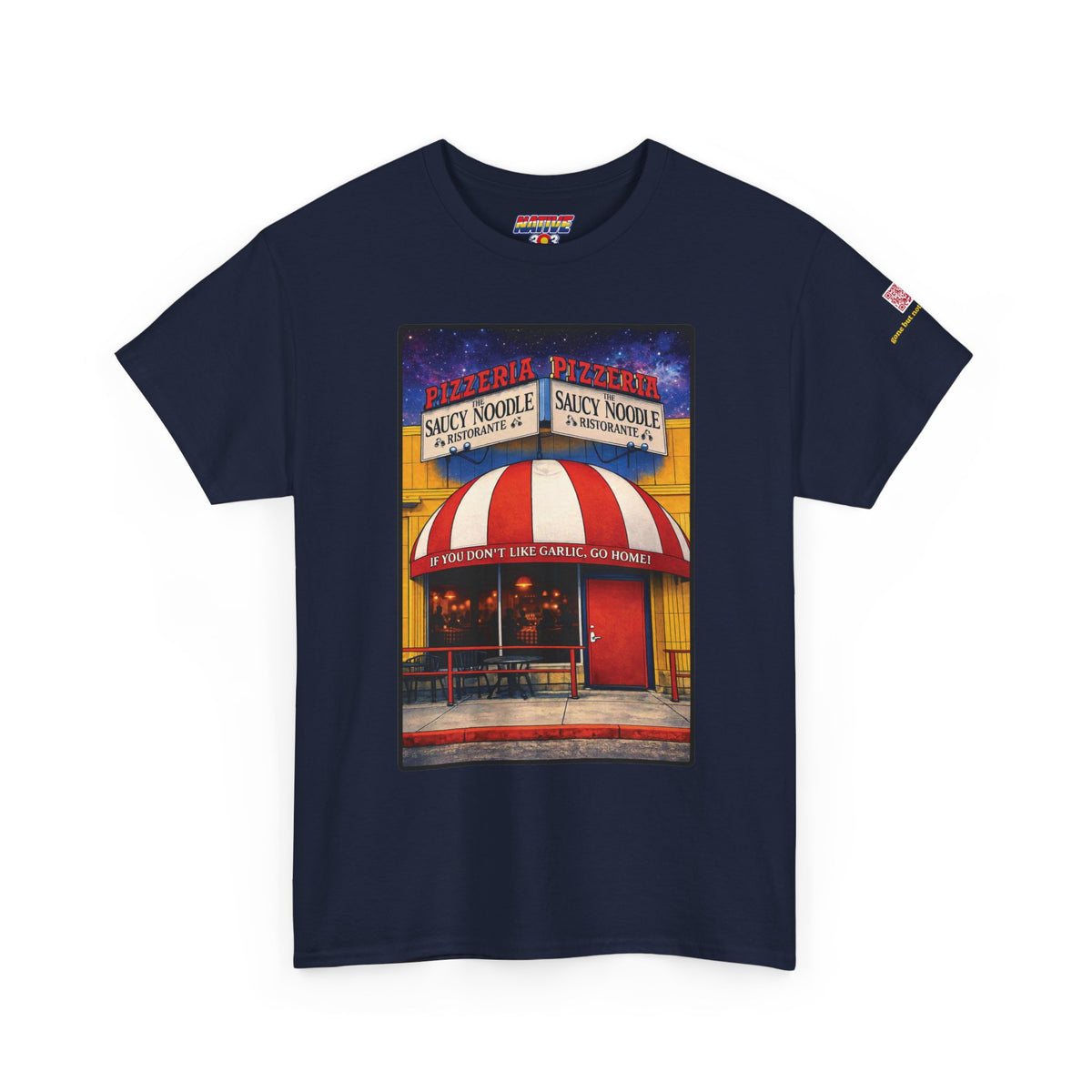 The Saucy Noodle - Garlic - vintage Denver gear