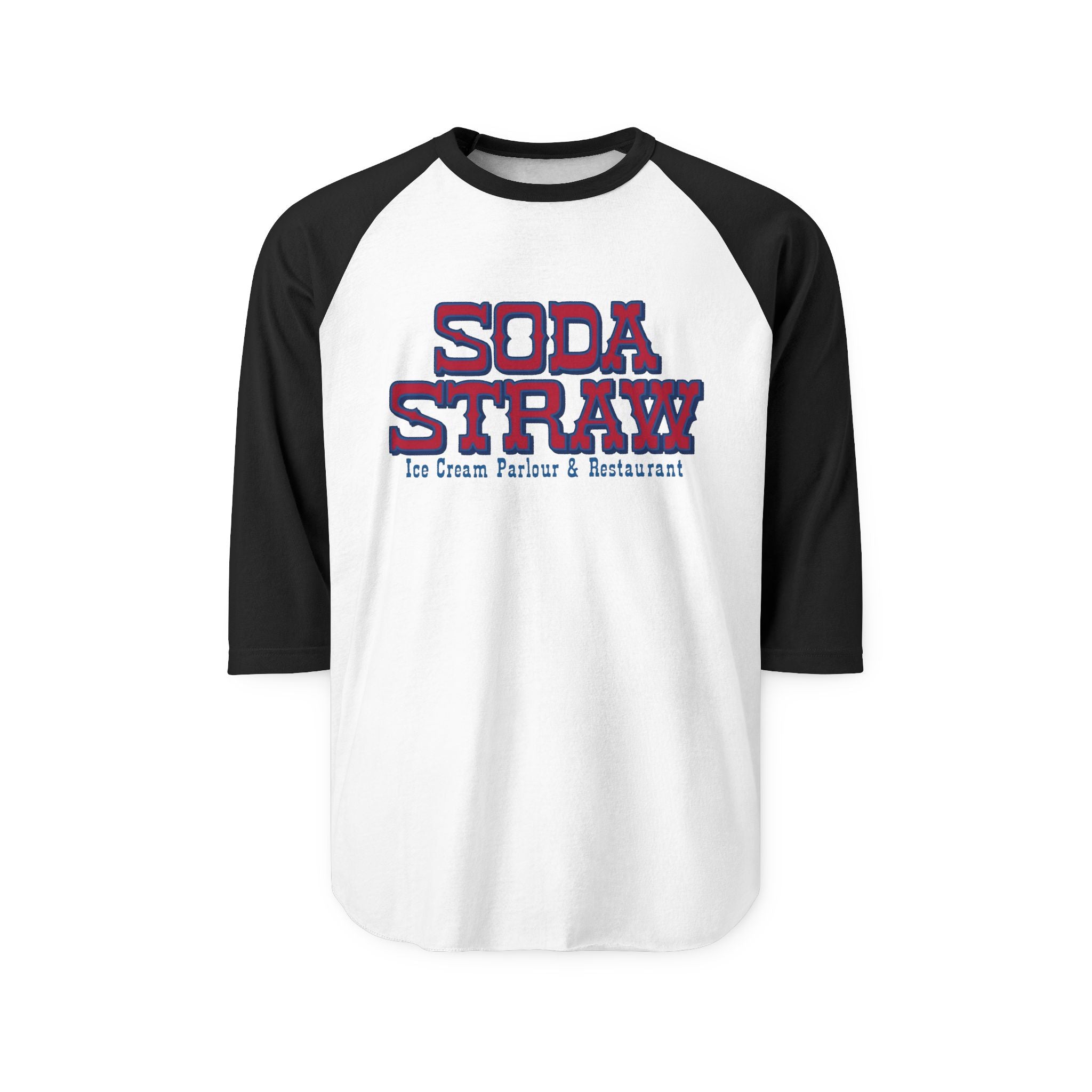 SODA STRAW | Retro Baseball Tee