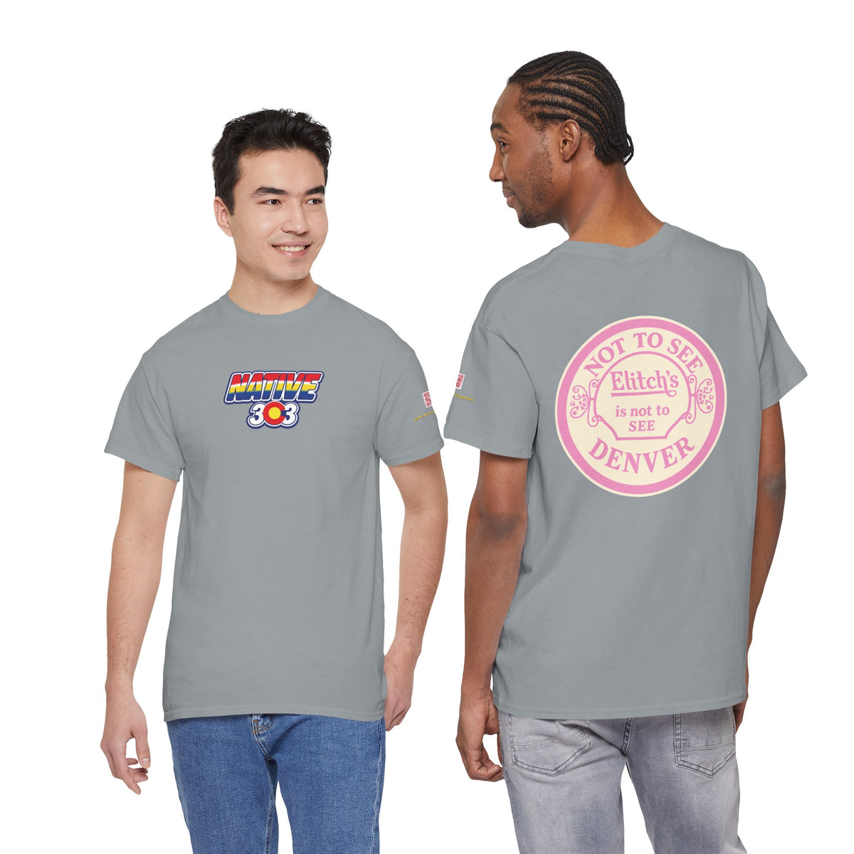 ELITCH GARDENS PINK - vintage Colorado gear