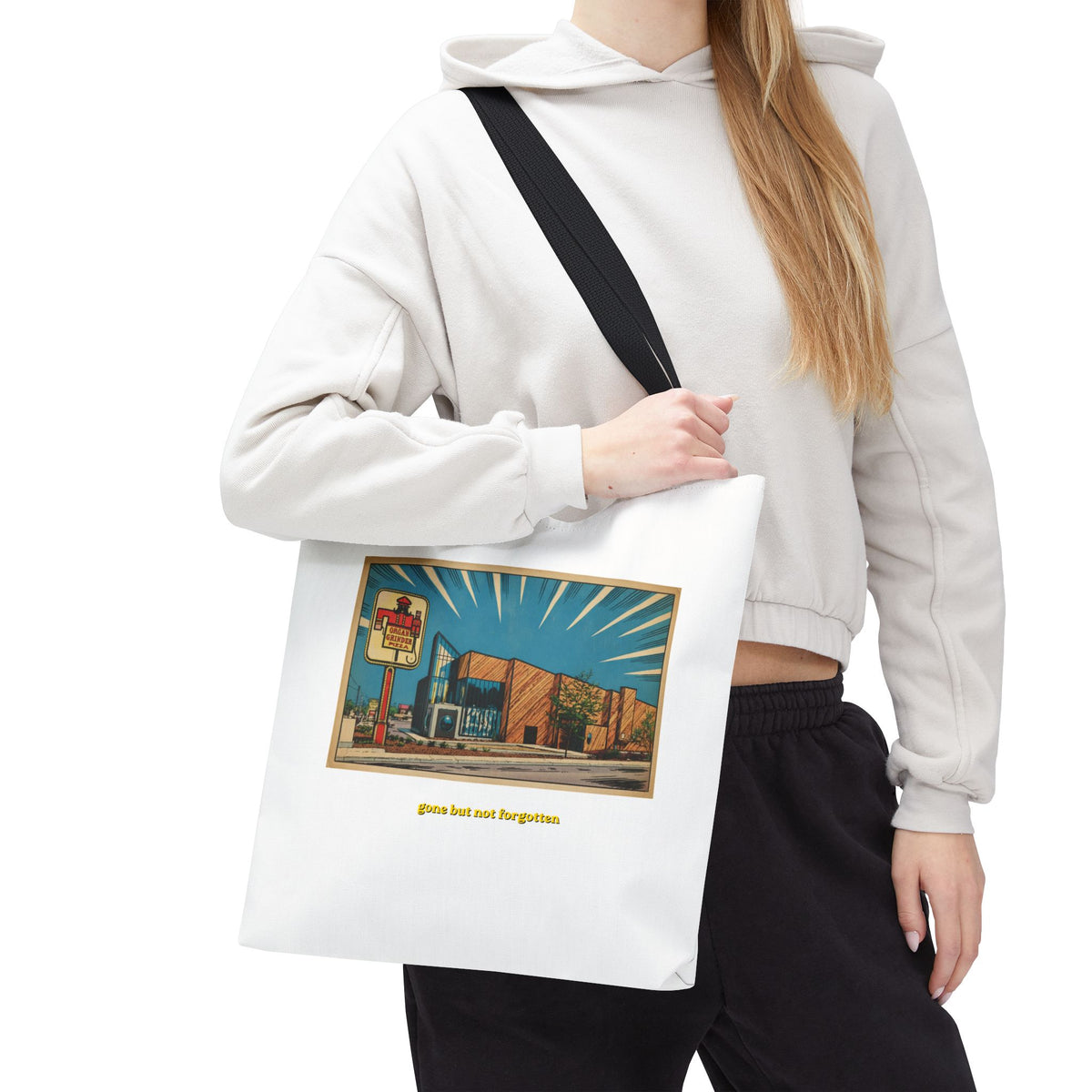 Organ Grinder (comic style) Tote