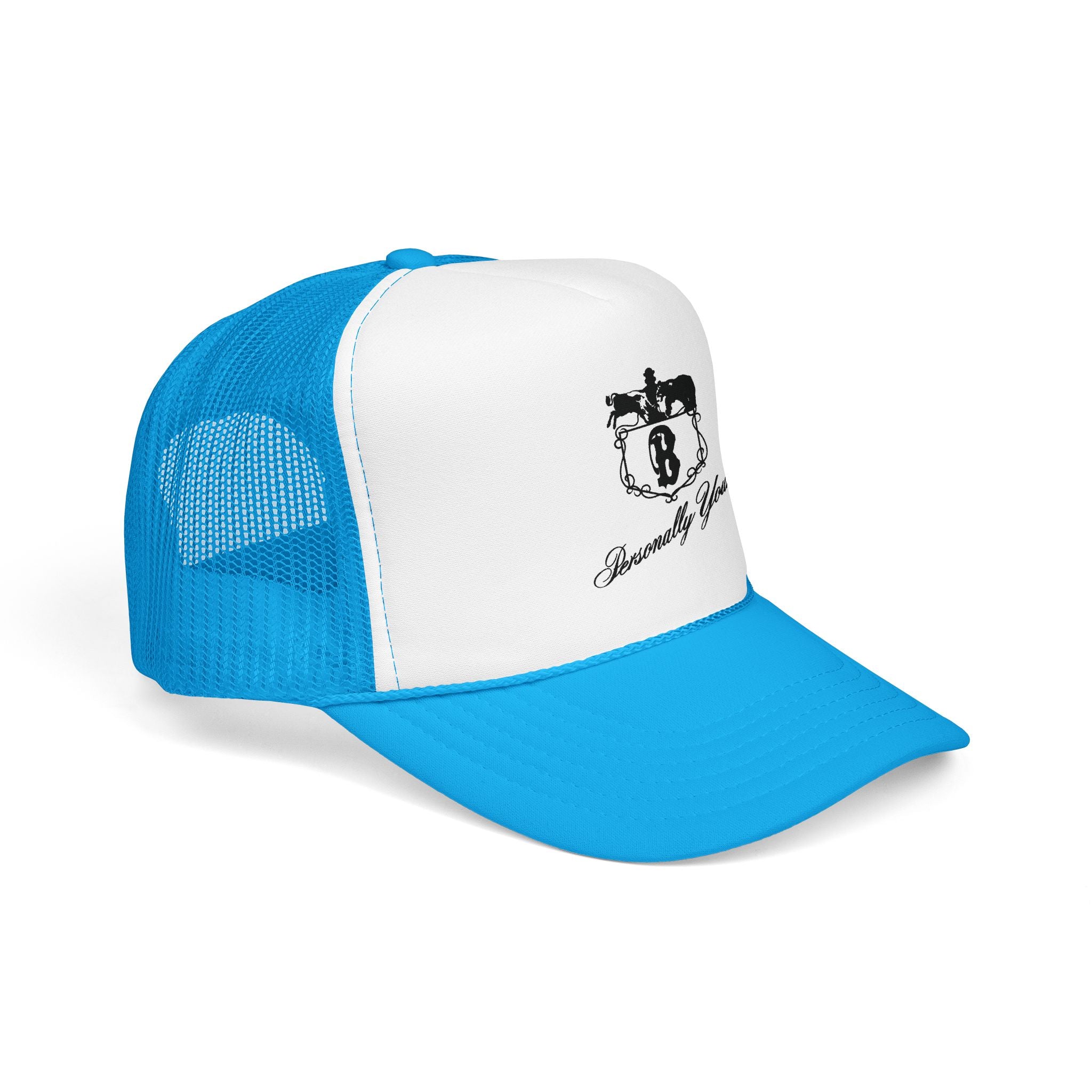 Broker Restaurant Trucker Hat — Vintage Sailboat Foam Cap