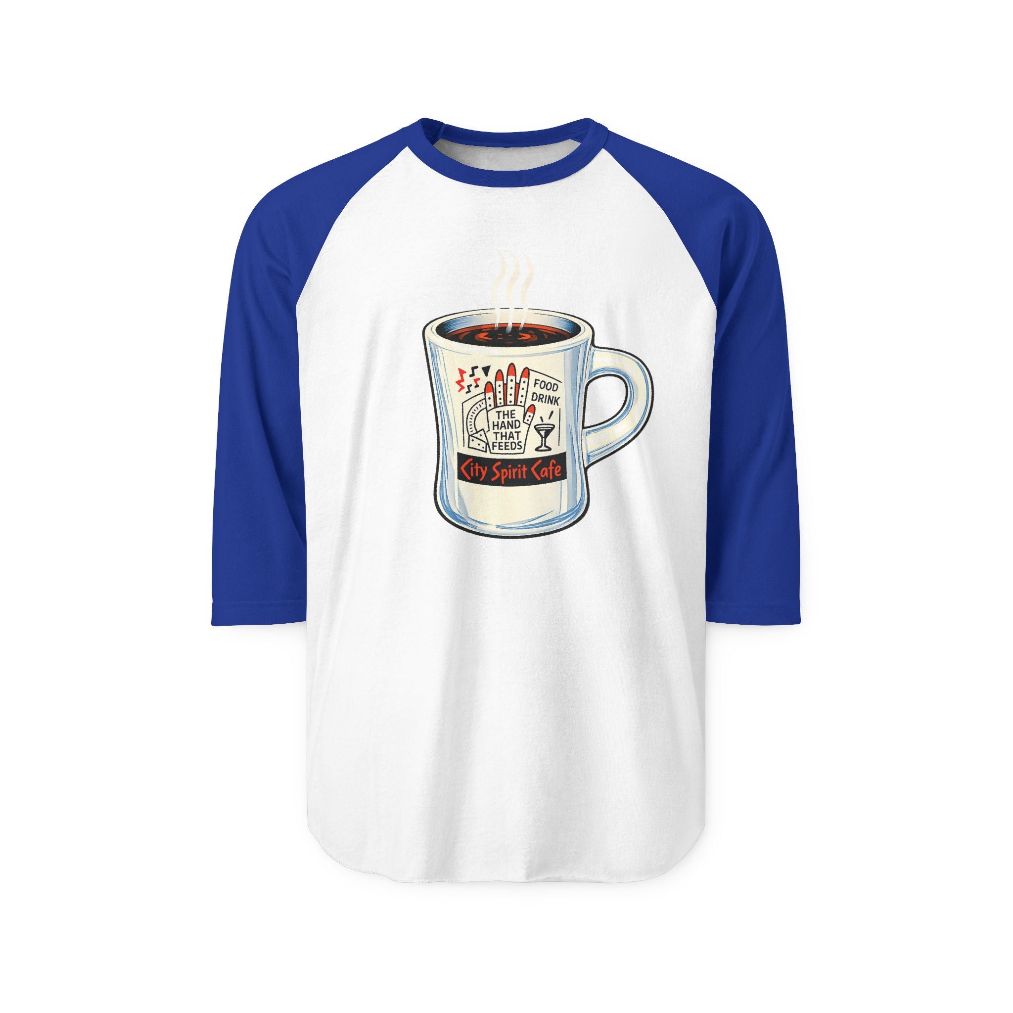 CITY SPIRIT CAFE | Retro Baseball Tee