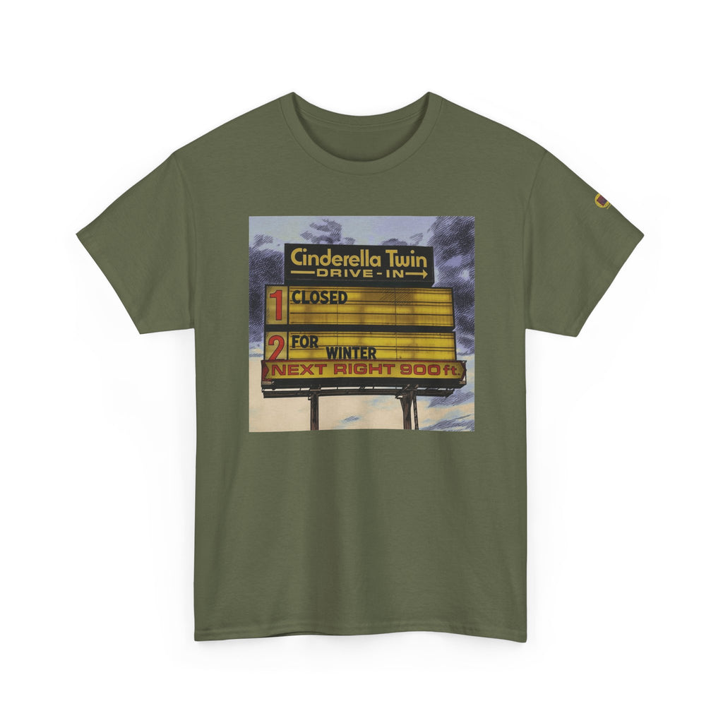 Cinderella Twin Drive In night sky - vintage Denver gear