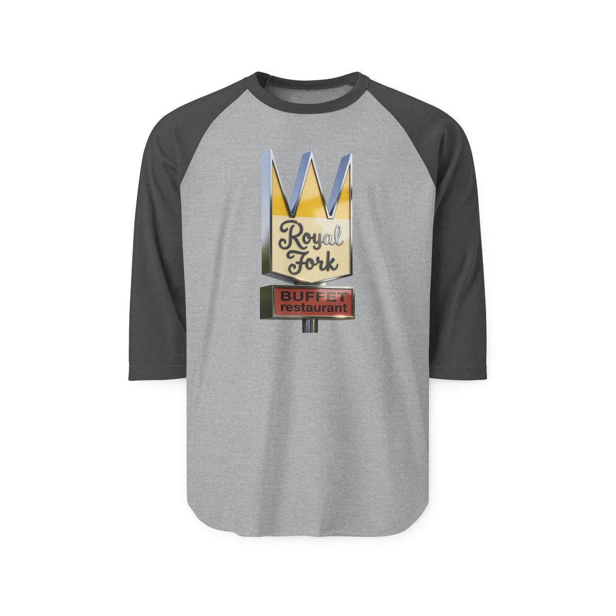 ROYAL FORK Restaurant| Retro Baseball Tee