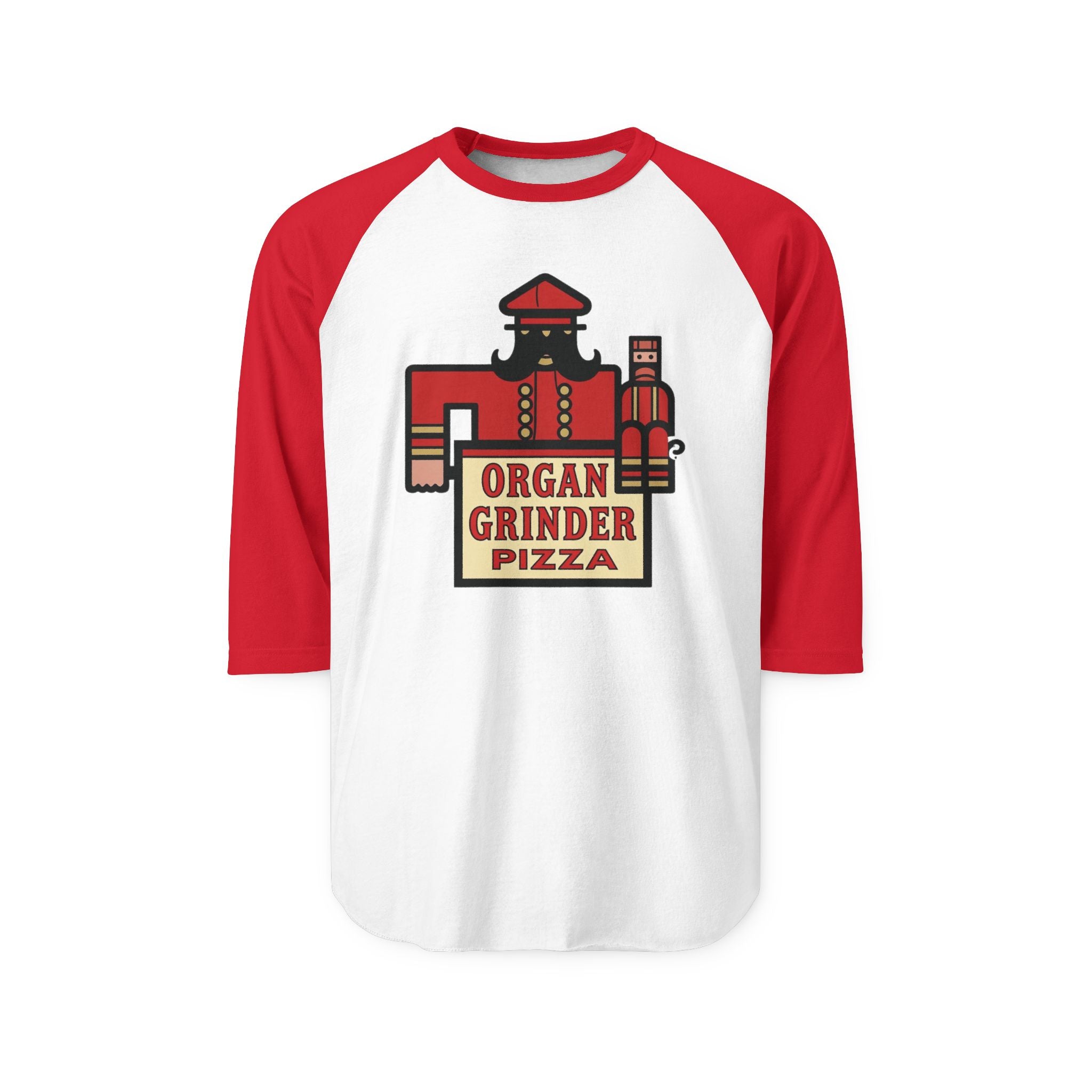 ORGAN GRINDER RESTAURANT | Retro Baseball Tee