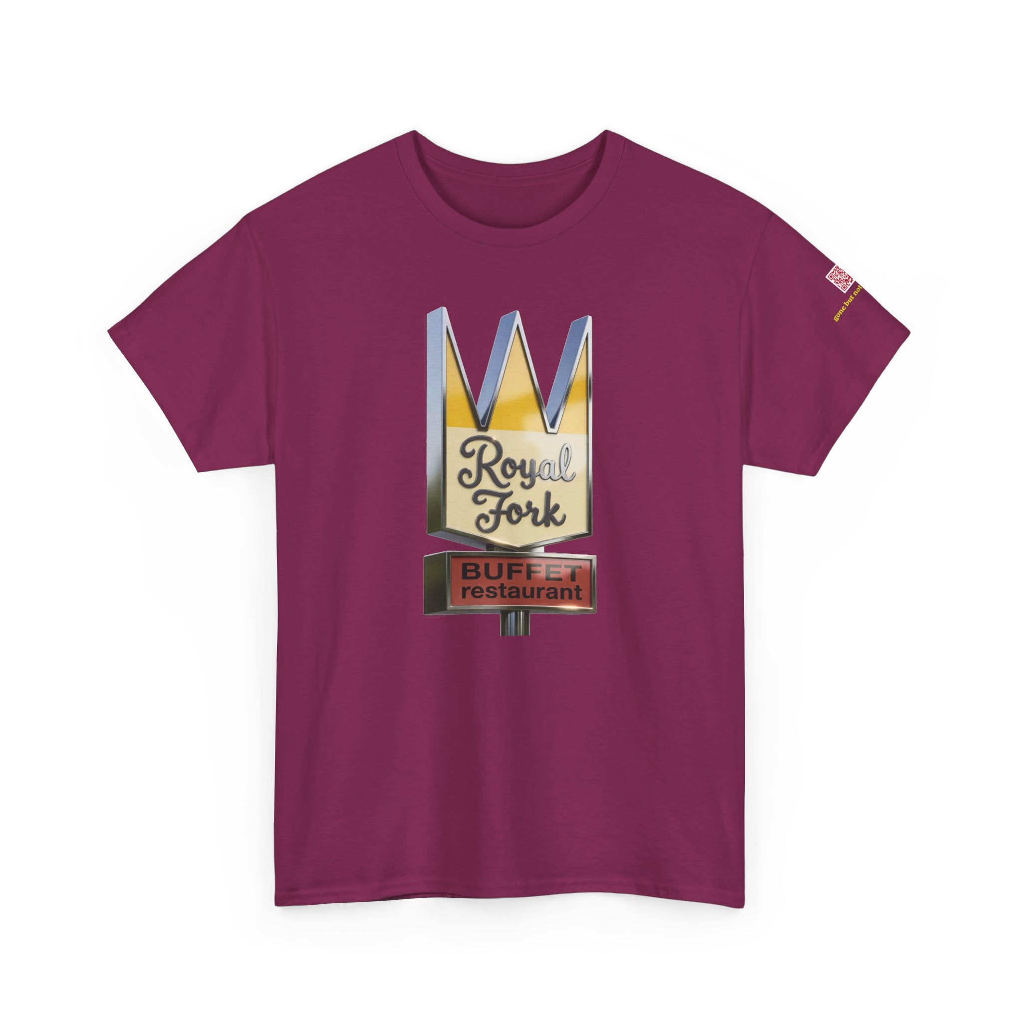 Royal Fork restaurant pop-art design - vintage Denver gear