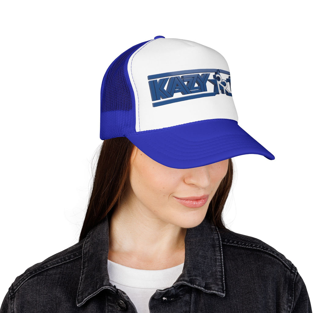 KAZY Trucker Hat — Vintage Sailboat Foam Cap