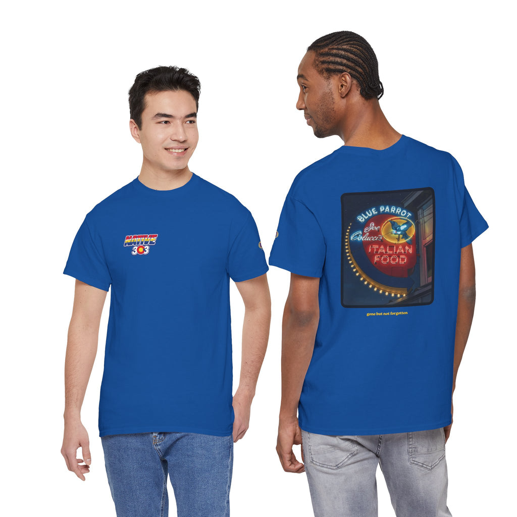 BLUE PARROT - vintage Denver gear