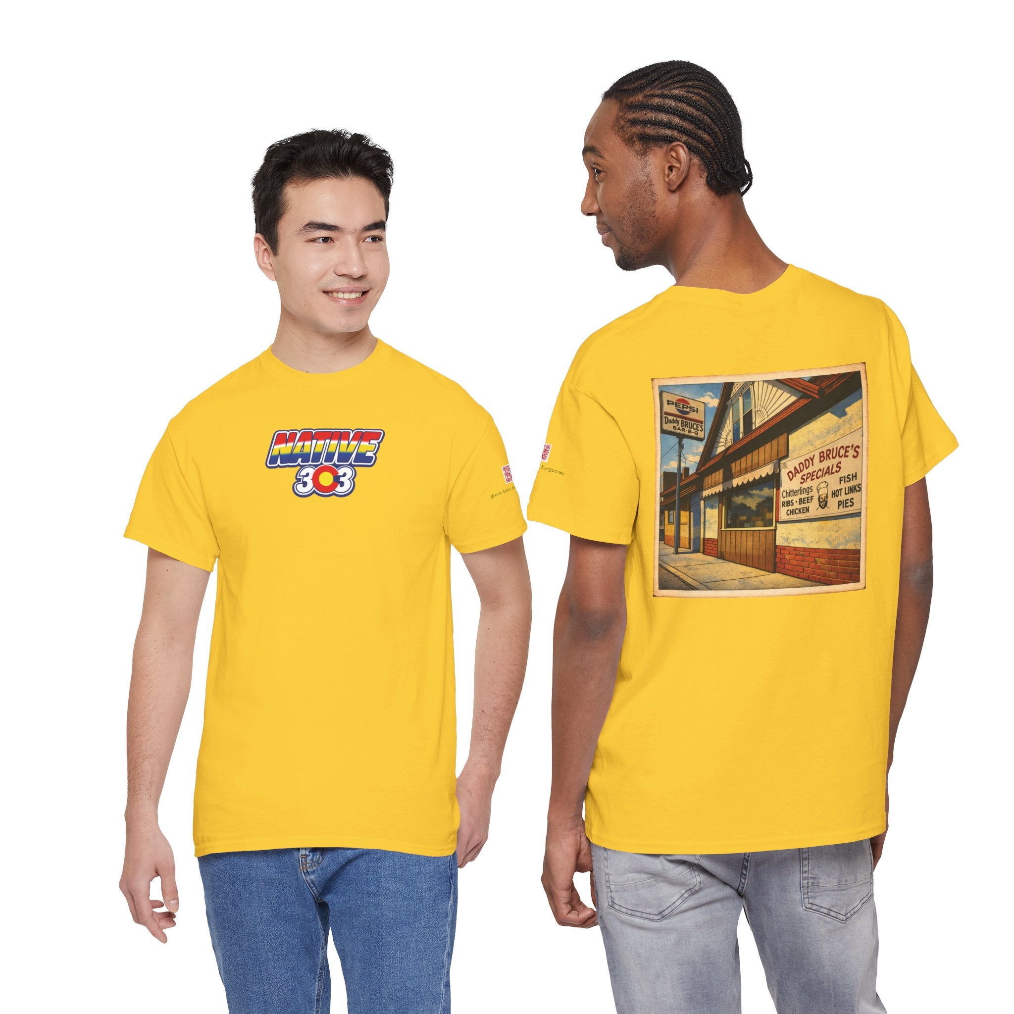 DADDY BRUCE'S BBQ - vintage Metro Denver gear