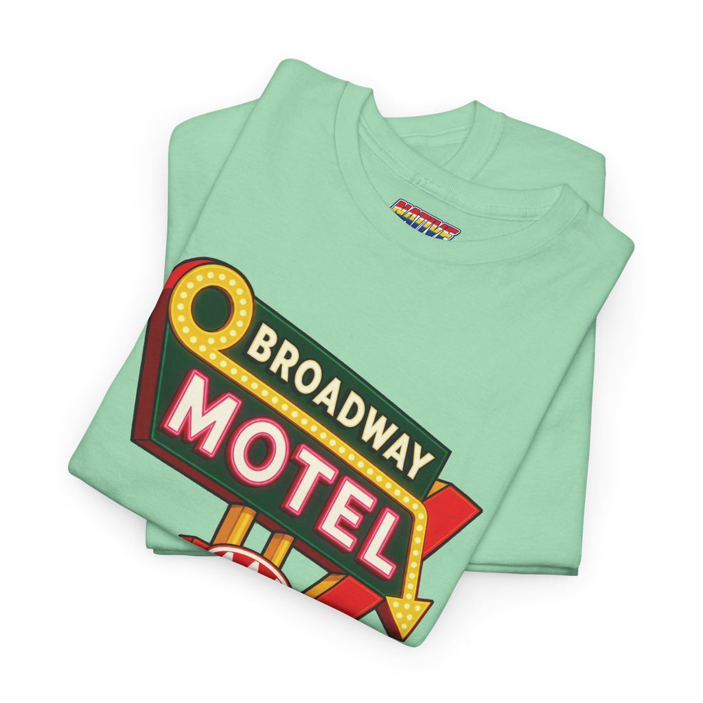 Broadway Motel sign - vintage Denver gear