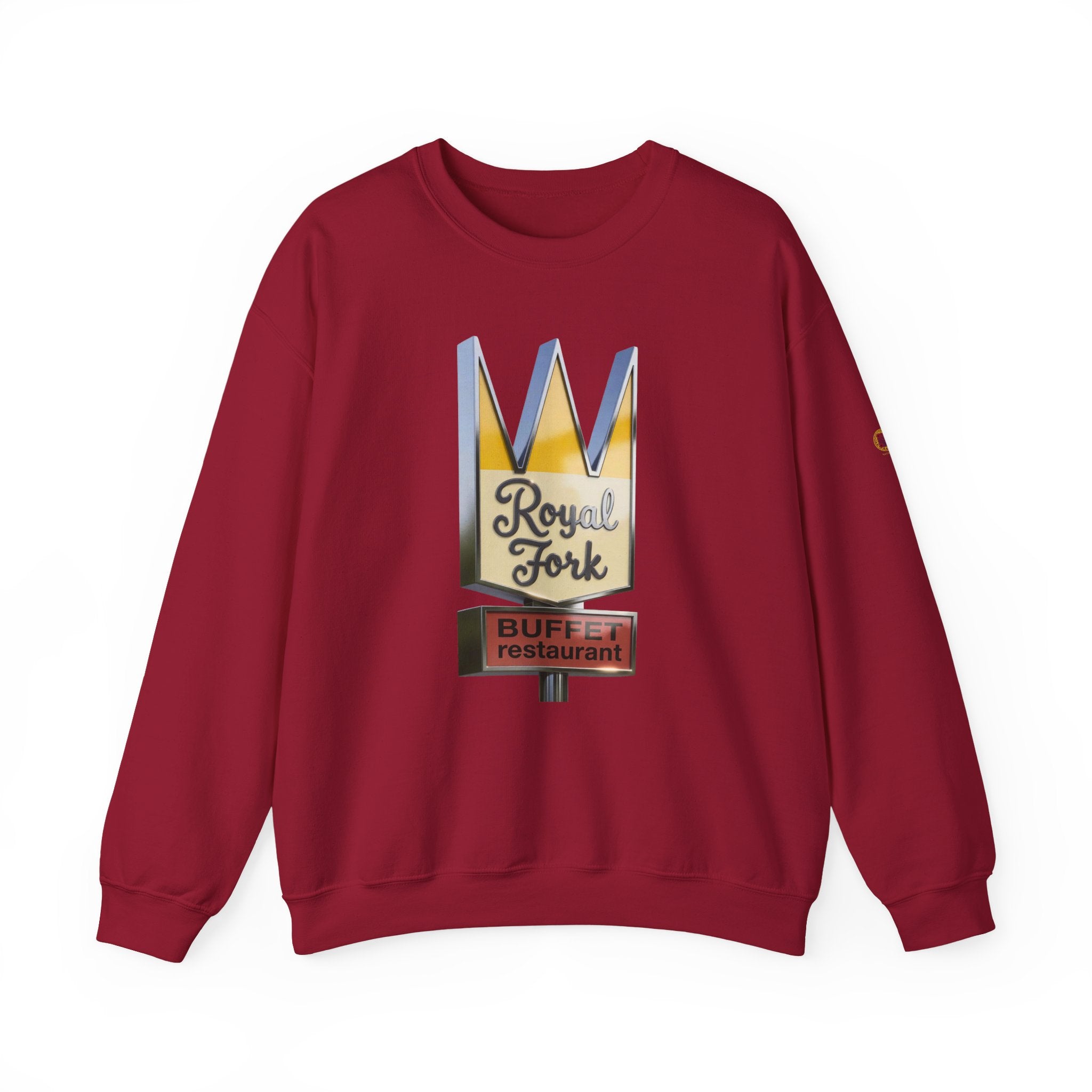 Royal Fork restaurant hi resolution digital style  | Native303 Sweatshirt