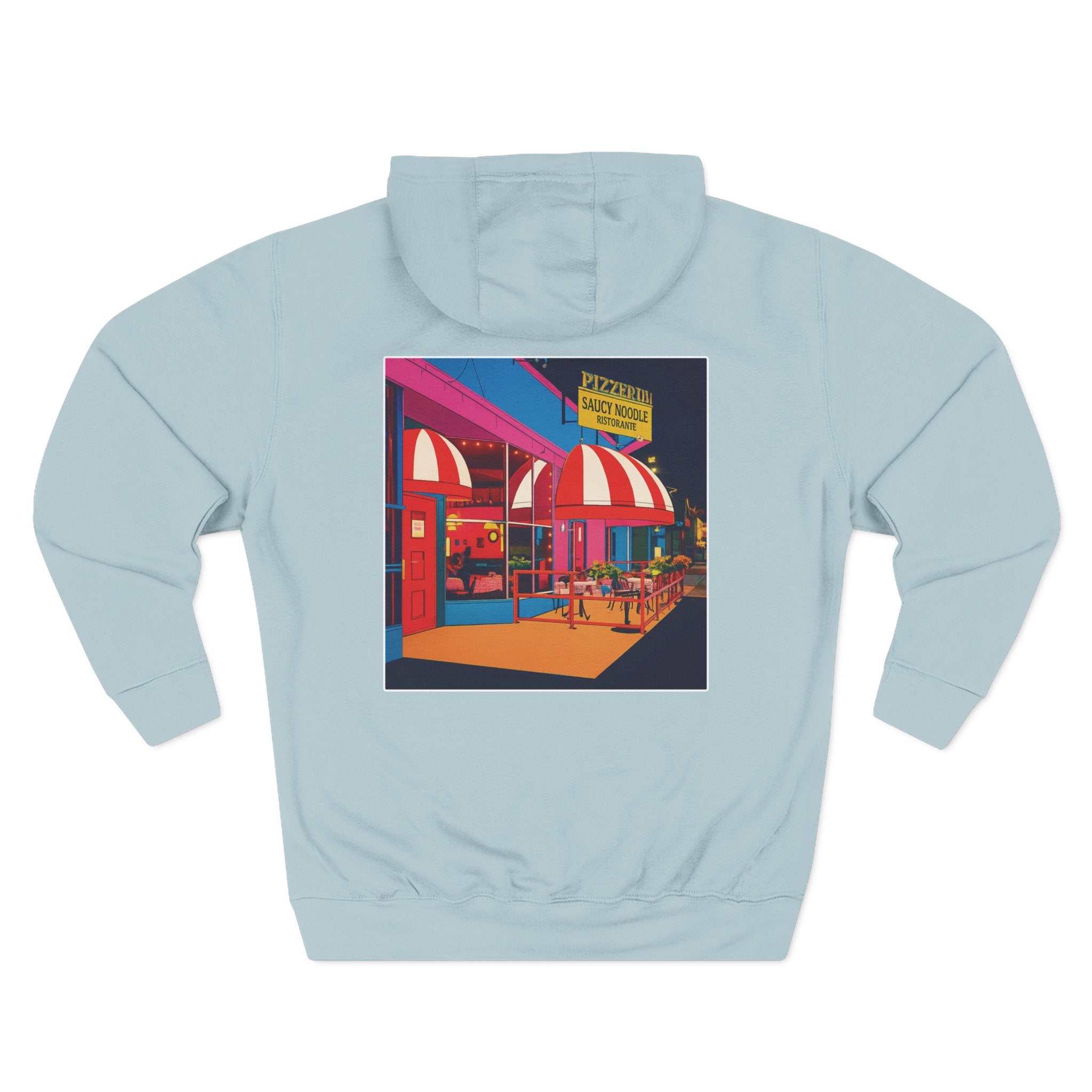 SAUCY NOODLE pop art comics style Hoodie