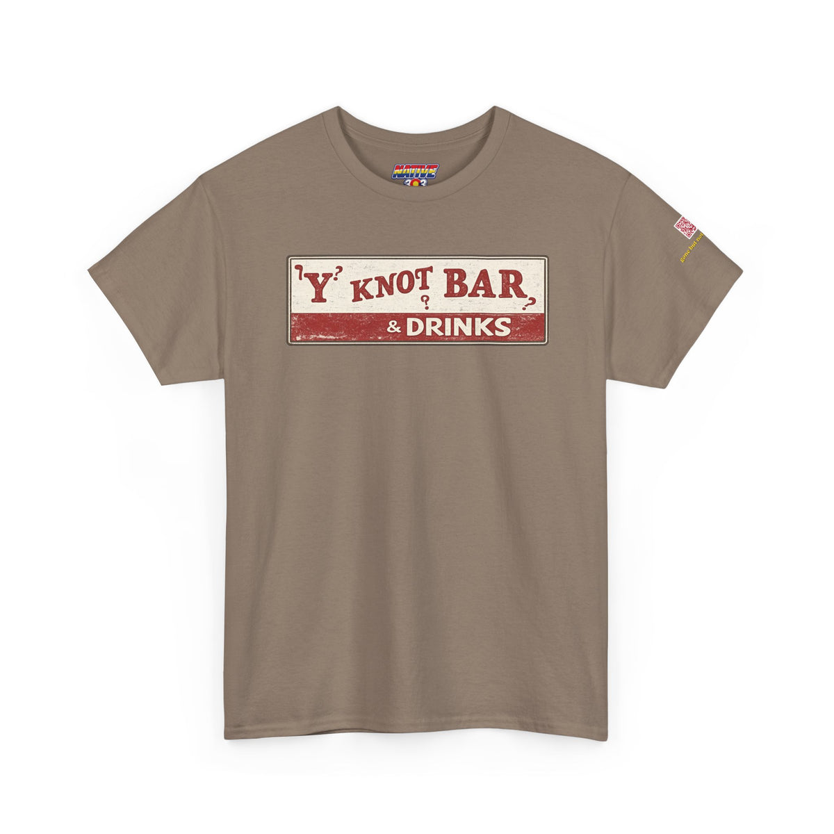 Y Not Bar and drinks - vintage Denver gear