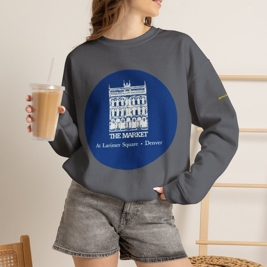 The Market - blue coaster | Native303 Sweatshirt