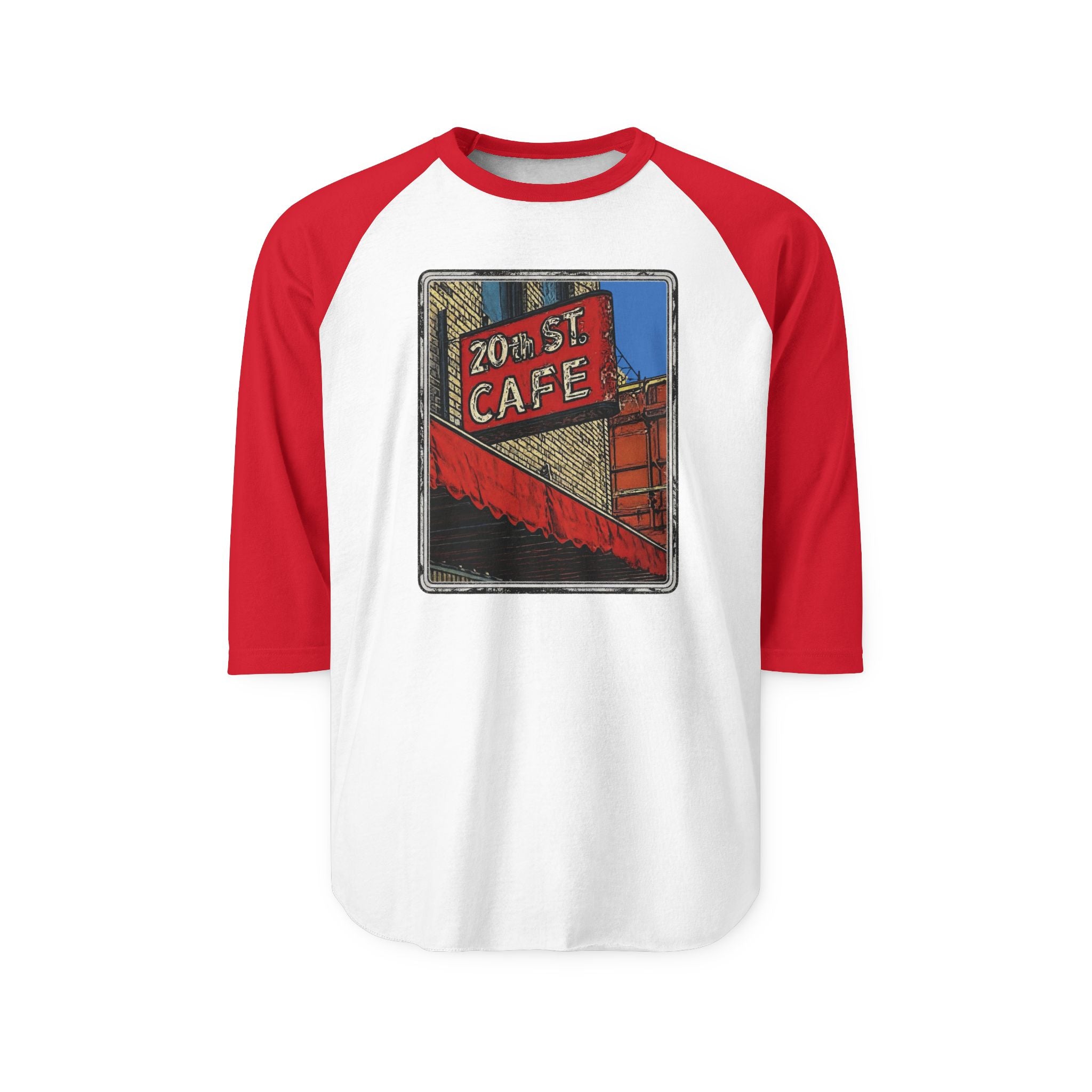 20th St Cafe - Vintage Denver Baseball Shirt