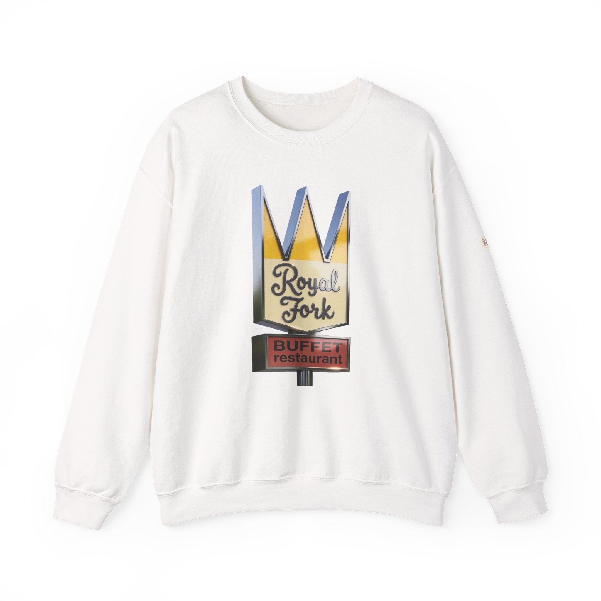 Royal Fork restaurant hi resolution digital style  | Native303 Sweatshirt