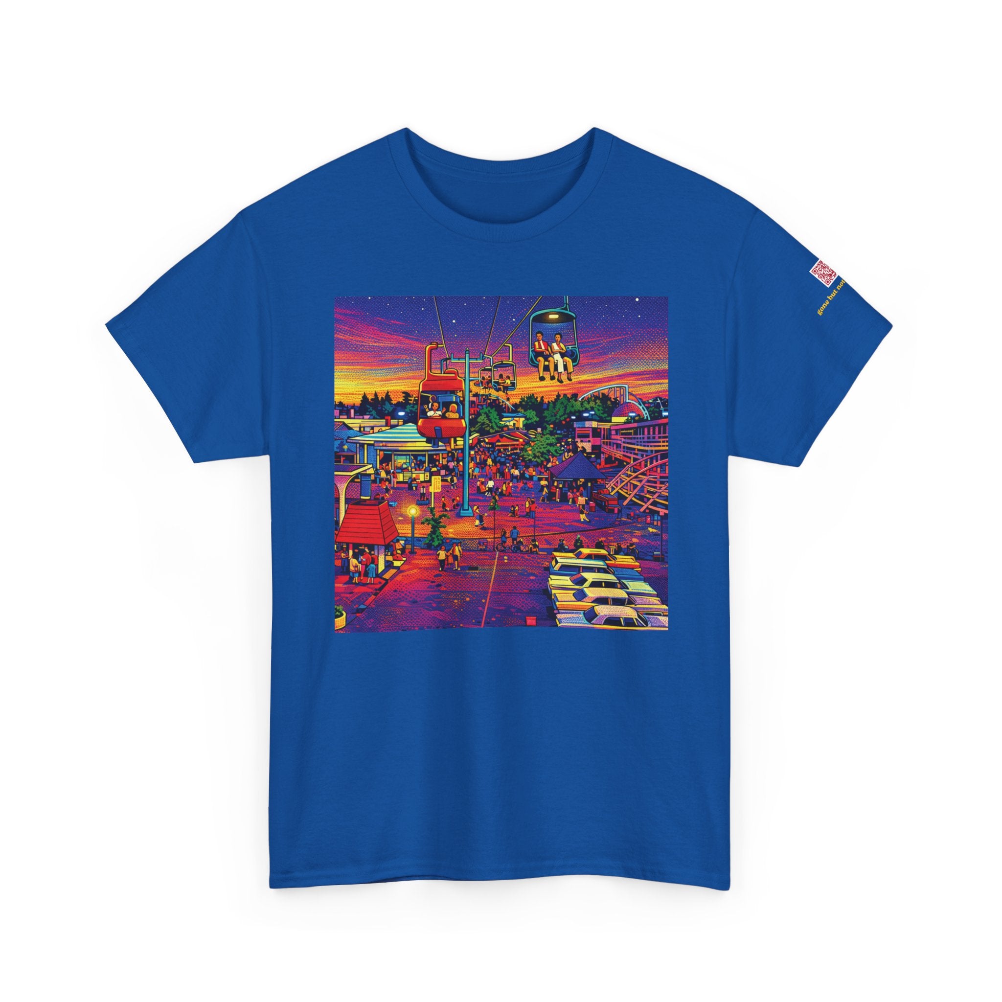 Elitchs neon pop art - vintage Denver gear