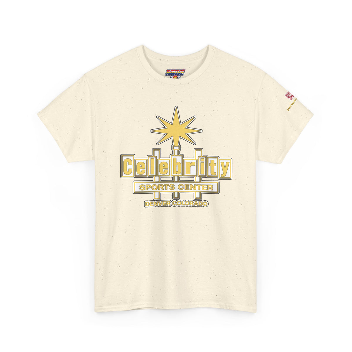 Celebrity Sports Center YELLOW - vintage Denver gear
