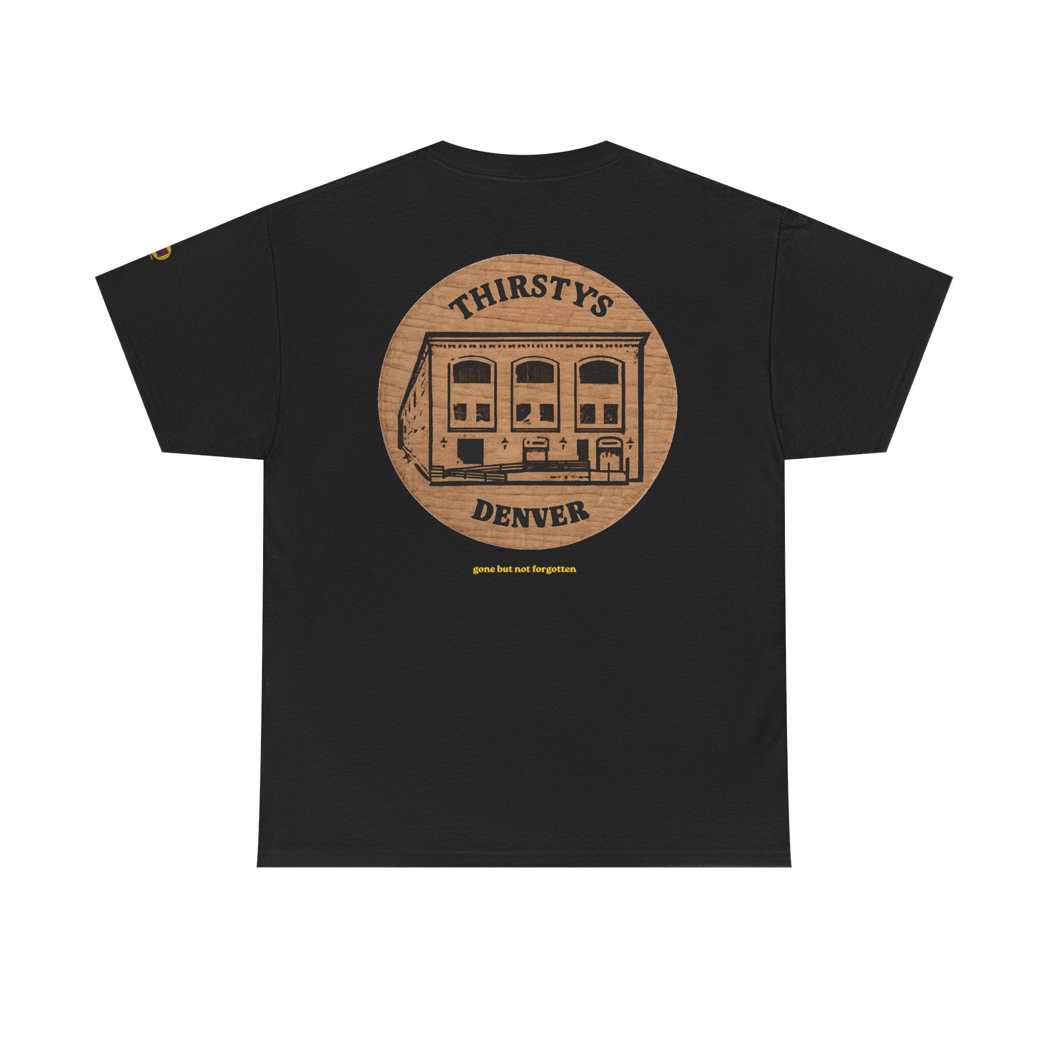 THIRSTY'S token - vintage Denver gear